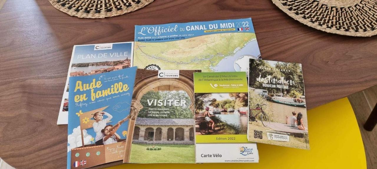 Evasion Depaysante Canal Du Midi* Jardin &Terrasse Castelnaudary Εξωτερικό φωτογραφία